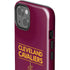 NBA Cleveland Cavaliers Standard - Maroon iPhone 15 Impact Case